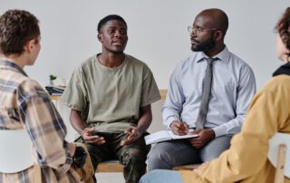 therapy session featuring two african-american men